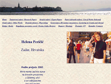 Tablet Screenshot of helena-pericic.com